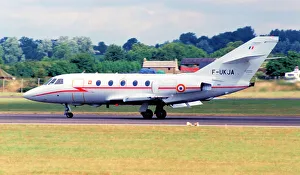 The Tony Lovelock Collection Prints: Dassault Falcon 20F 182 - F-UKJA