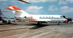 The Tony Lovelock Collection Prints: Dassault Falcon 20SNR 96 - CB - F-ZACB