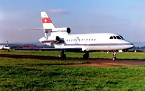 Dassault Prints: Dassault Falcon 900B HB-IAC