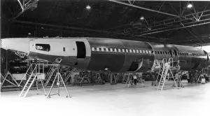 Dassault Mercure during construction