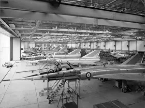 Mirage Prints: Dassault Mirage IV production on the final assembly line
