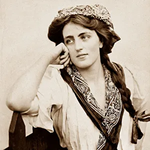 A daughter of Erin, Irish village, Franco British