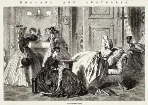 Bored Prints: Daughter's here... Image 1 of a series on the benefits of Australia over England & encouraging emigration