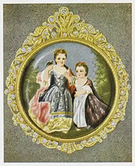 1703 Prints: Daughters of Louis XV