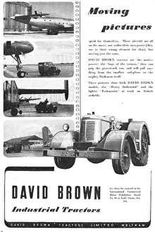 Tractors Prints: David Brown Airfield Tractors - David Brown