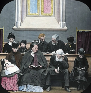 Sunbeam Collection: David in Church