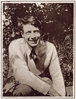 David Garnett (1892 - 1981), writer, soon after the publication of Lady into fox'. Date: 1923