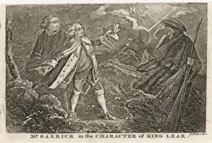 Garrick Prints: David Garrick as Lear