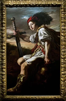 Corpse Collection: David with the Head of Goliath. 1620s by Domenico Fetti