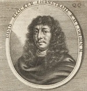 17th Century Prints: David Klocker Ehrenstrahl, German portrait painter, 1628-1698