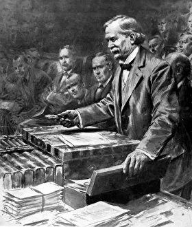 David Lloyd George (1863-1945) Introducing the Munitions Bil