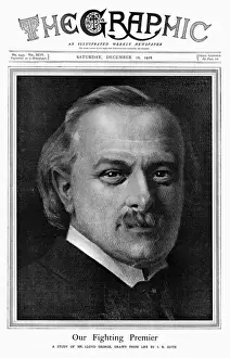 David Lloyd George on the cover of The Graphic during WWI