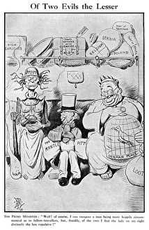 David Lloyd George WWI cartoon