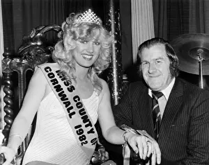 David Mudd MP and Miss County of Cornwall