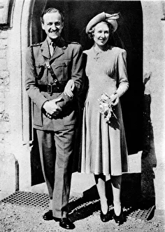 Actors Collection: David Niven and Primula Rollo