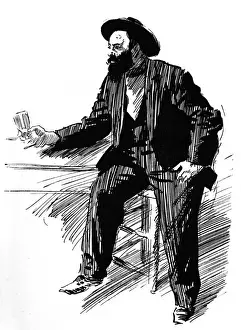 Caricaturist Prints: David Ossipovitch Widhopff - Russian / French painter