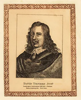 Printmaker Prints: David Teniers the Younger, Flemish Baroque painter
