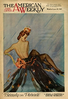 Images Dated 17th October 2011: David Wright woman with a bare back