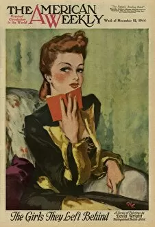 Images Dated 17th October 2011: David Wright woman with red notebook