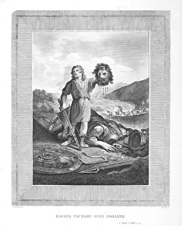 Davids Prints: Davids victory over Goliath