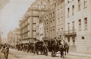 Davies Street and Claridges Hotel, Mayfair, London W1