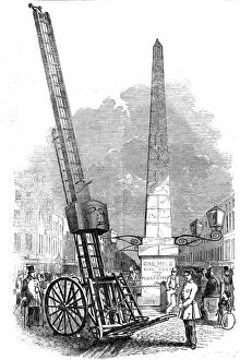 Images Dated 30th December 2004: Daviess Portable Fire Escape, Blackfriars, London, 1849