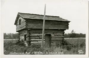 Images Dated 11th November 2016: The Davis Blockhouse near Coupeville, Washington, USA