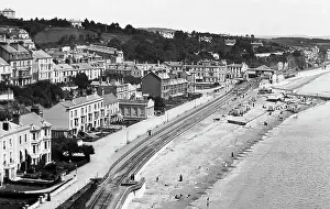 Gauge Prints: Dawlish converting broad gauge to standard railway track