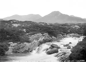 Turbulent Prints: Dawros River and the Twelve Pins near Letterfrack, Co. Galwa