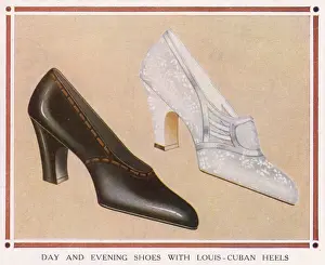 Foot Wear Prints: Day & Evening Shoes 1925