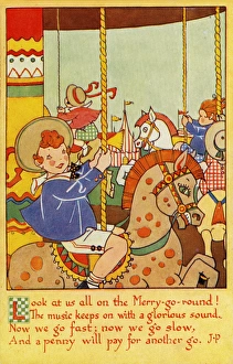 Merry Collection: A Day at the Fair - Merry-go-round