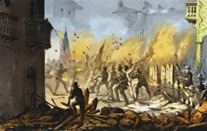 Monterey Prints: Third day of the siege of Monterey sic--Sept. 23rd 1846