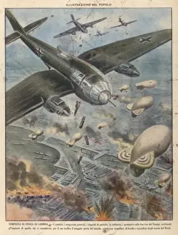 Barrage Prints: Daylight Air Raids