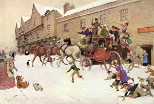 Snowy Collection: In the Days of Dickens by Cecil Aldin