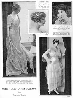 Images Dated 3rd March 2016: Other days other fashions with Vicountess Curson