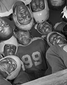Bethune Prints: Daytona Beach, Florida. Bethune-Cookman College. Football is