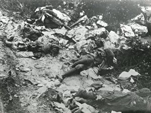 Dead Italian soldiers, Tolmin, Slovenia, WW1