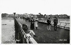 Deal, Kent - On the Pier. Date: circa 1910s