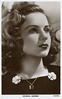Curl Collection: Deanna Durbin, Canadian singer and actress