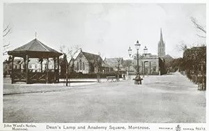 Deans Gallery: Deans Lamp and Academy Square, Montrose, Scotland