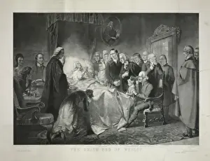 The death bed of Wesley