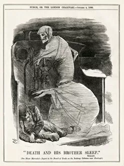 Disasters Collection: Death and His Brother Sleep, Shelley. (See Major Marindins Report to the board of Trade