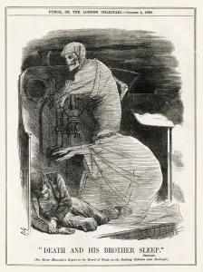 Feb20 Prints: Death and His Brother Sleep, Shelley. (See Major Marindins Report to the board of Trade