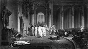 Senate Gallery: Death of Caesar 44 Bc