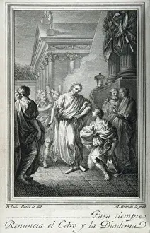 Voltaire Prints: The Death of Caesar, tragedy by Voltaire written