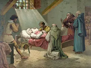 Valladolid Prints: The Death of Columbus