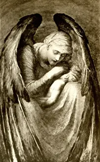 Death Crowning Innocence by G F Watts