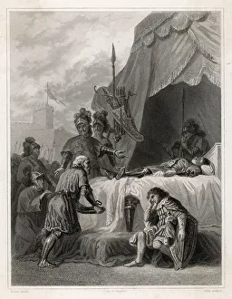 Bertrand Prints: DEATH OF DU GUESCLIN