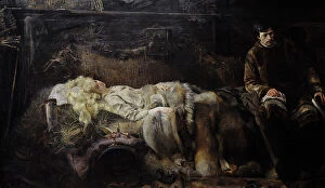 Images Dated 20th May 2019: Death of Ellenai, 1883, by Jacek Malczewski (1854-1929)