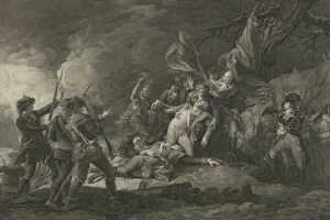 The death of General Montgomery at Quebec La mort du General